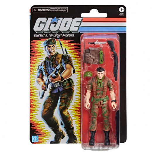 Preorder due Oct 2026 - G.I. Joe Classified Series Retro Cardback Vincent R. "Falcon" Falcone