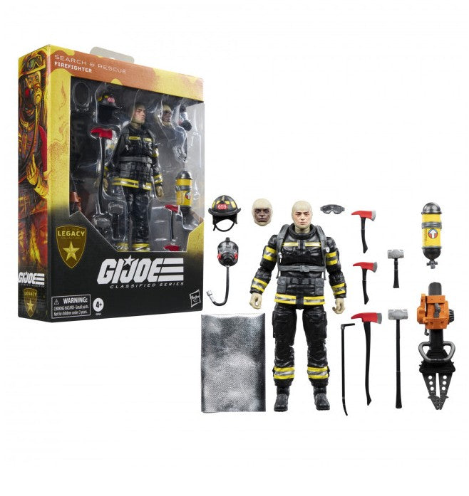 G.I. Joe Classified Series Search & Rescue Firefighter