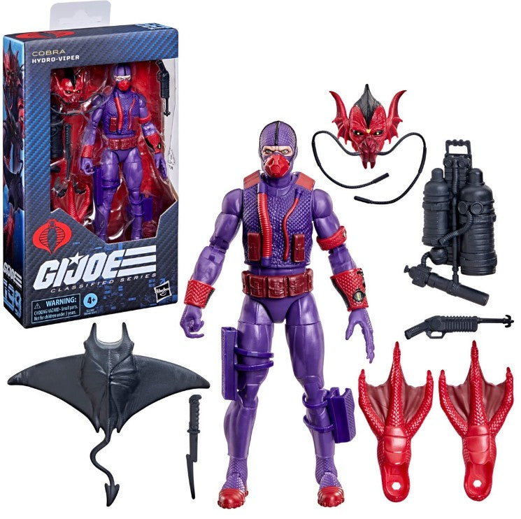 PRE-ORDER for Jul 2026 - G.I. Joe Classified Series #199 Hydro-Viper 6-Inch Action Figure