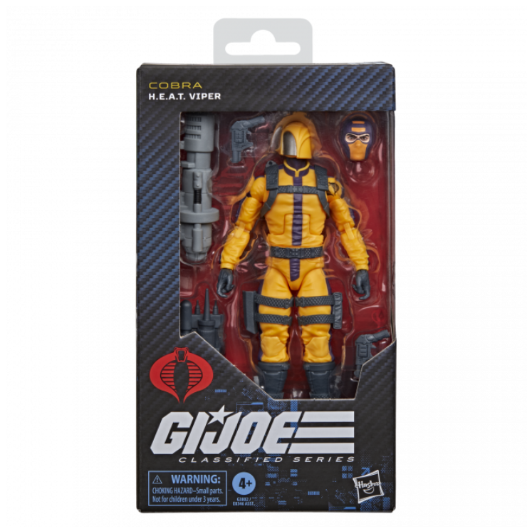 Preorder due Jan 27 - G.I. Joe Classified Series #253, H.E.A.T. Viper Action Figure