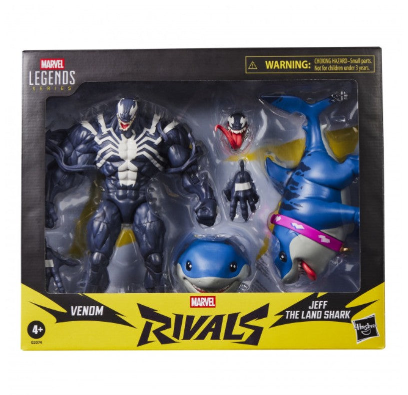 Pre-order for Aug 2026 - Marvel Legends Series Marvel Rivals Venom & Jeff the Land Shark