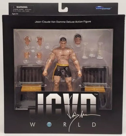 Sold out - Jean-Claude Van Damme Deluxe Action Figure - Imperfections on box