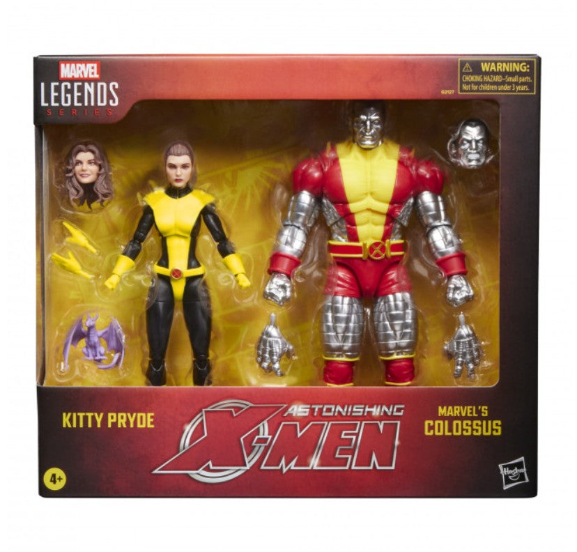 Pre-order for May 2026 - Marvel Legends Series X-Men Kitty Pryde & Marvel’s Colossus Action Figure Two-Pack 