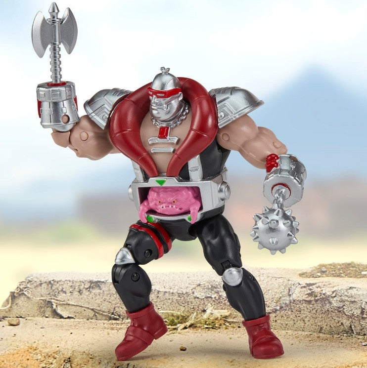 Teenage Mutant Ninja Turtles x G.I. Joe Krang Droid x Destro Action Figure