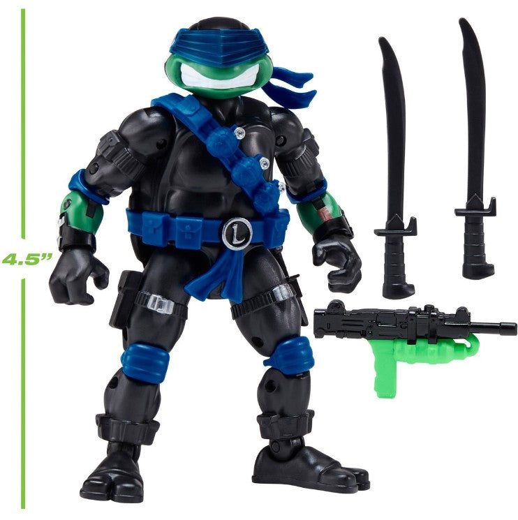 Teenage Mutant Ninja Turtles x G.I. Joe Leonardo x Snake Eyes Action Figure