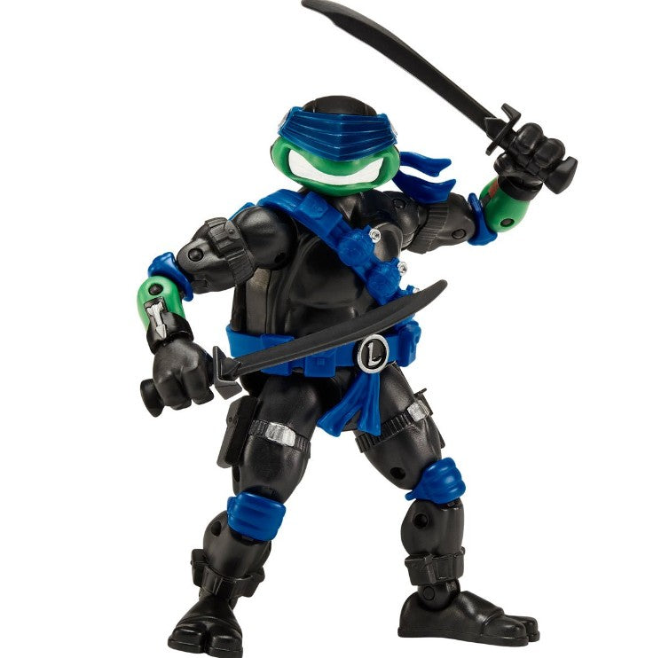 Teenage Mutant Ninja Turtles x G.I. Joe Leonardo x Snake Eyes Action Figure