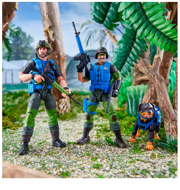 Preorder due Oct 2026 - G.I. Joe Classified Series #220, Mad Marauders Footloose, Mutt, & Junkyard