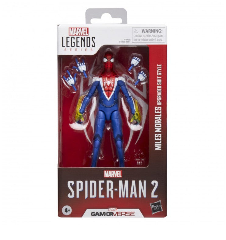 Marvel Legends Series: Gamerverse Miles Morales Upgraded Suit Style