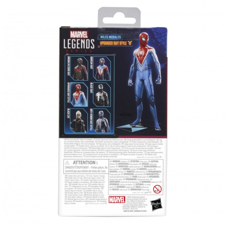 Marvel Legends Series: Gamerverse Miles Morales Upgraded Suit Style