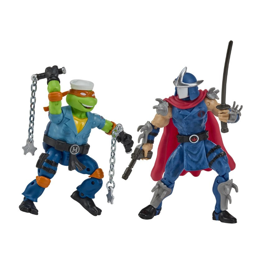 Teenage Mutant Ninja Turtles x G.I. Joe Mikey x Shipwreck vs Shredder x Cobra Commander