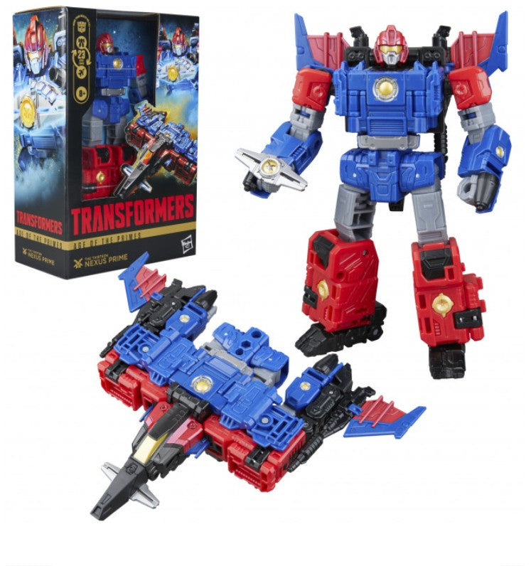 Transformers Age of the Primes Voyager Class The Thirteen Nexus Prime Action Figure