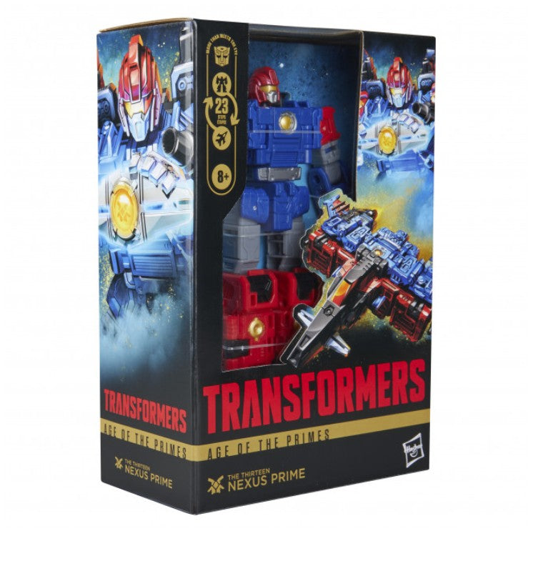 Transformers Age of the Primes Voyager Class The Thirteen Nexus Prime Action Figure