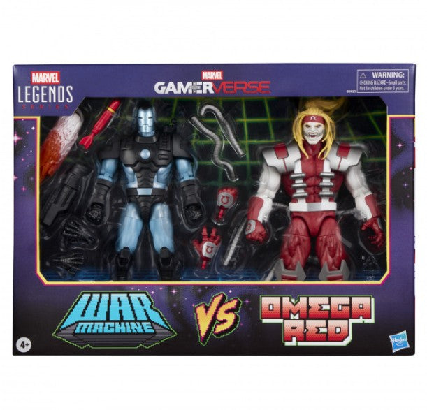 Marvel Legends Series Gamerverse Marvel's War Machine vs Marvel's Omega Red