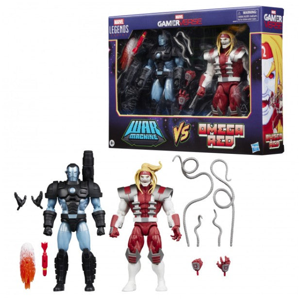 Marvel Legends Series Gamerverse Marvel's War Machine vs Marvel's Omega Red