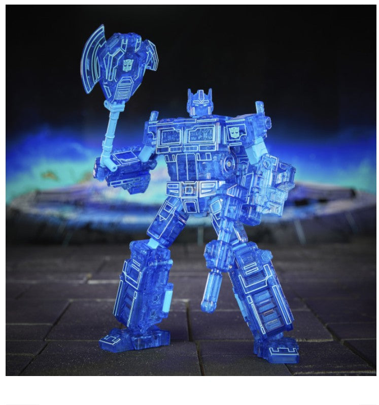 Transformers Age of the Primes Energon Optimus Prime Voyager Class Action Figure