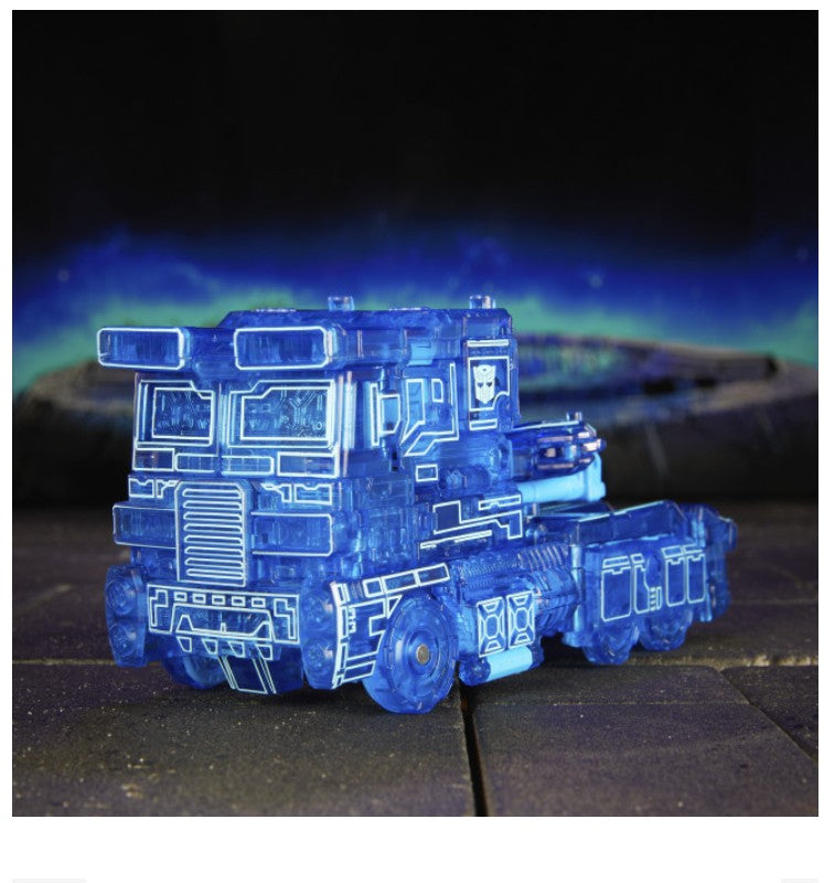Transformers Age of the Primes Energon Optimus Prime Voyager Class Action Figure