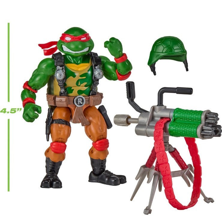 Teenage Mutant Ninja Turtles x G.I. Joe Raphael x Roadblock Action Figure