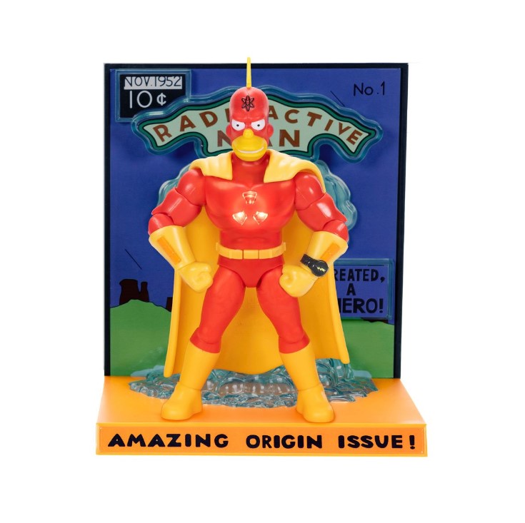 The Simpsons 5-Inch Premium Radioactive Man Action Figure