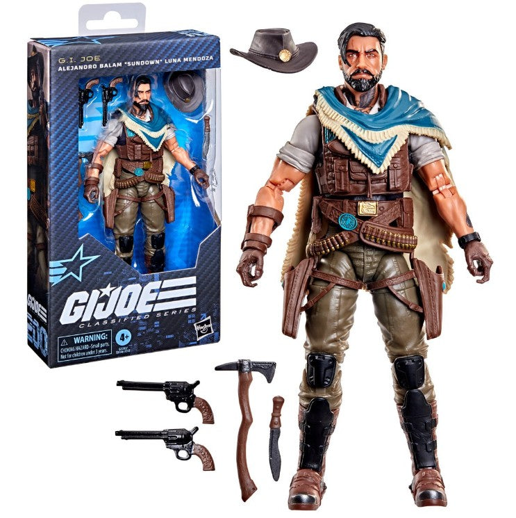 PRE-ORDER for Jul 2026 - G.I. Joe Classified Series #200 Alejandro Balam Sundown Luna Mendoza 6-Inch Action Figure