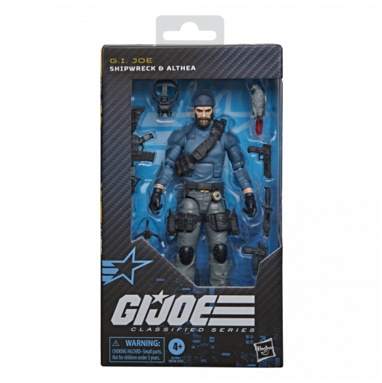 Preorder due Jan 27 - G.I. Joe Classified Series #230, Shipwreck & Althea Action Figure