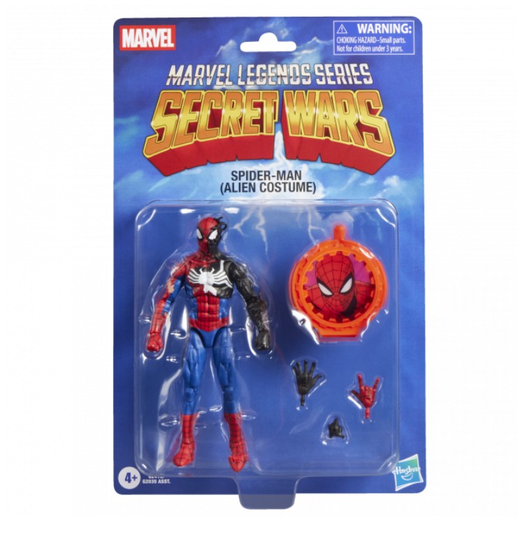 Pre-order for Jun 2026 - Marvel Legends Series Secret Wars Spider-Man (Alien Costume)