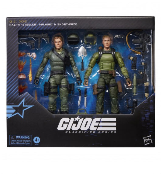 PRE-ORDER for Nov 25 - G.I. Joe Classified Series #181, Ralph “Steeler” Pulaski & Short-Fuze