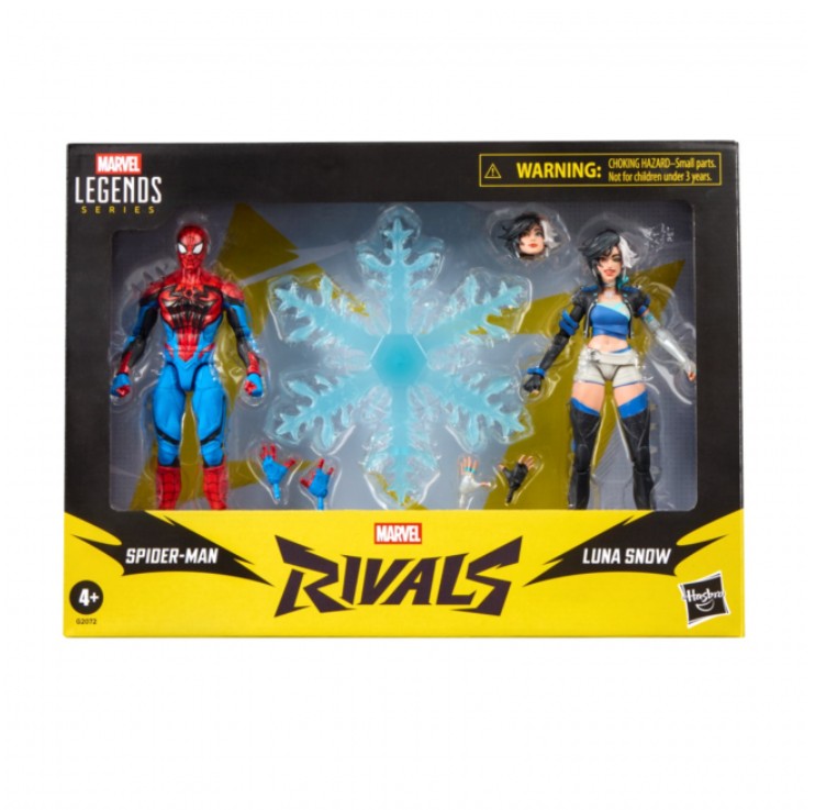 Pre-order for Aug 2026 - Marvel Legends Series Marvel Rivals Spider-Man & Luna Snow