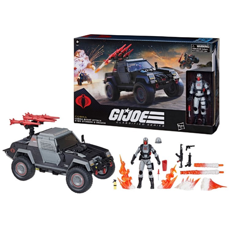 G.I. Joe Classified Series Cobra Stinger and Driver