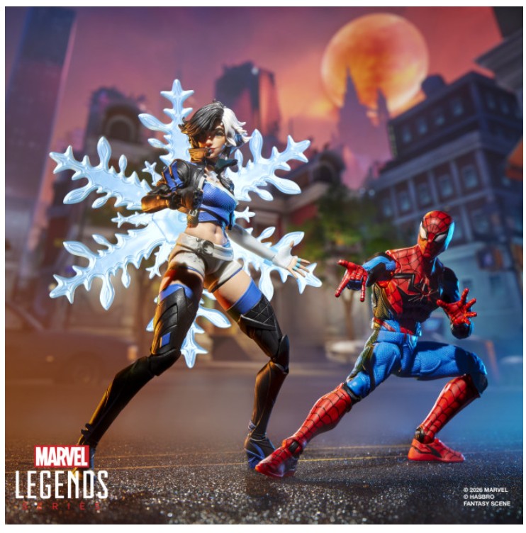 Pre-order for Aug 2026 - Marvel Legends Series Marvel Rivals Spider-Man & Luna Snow