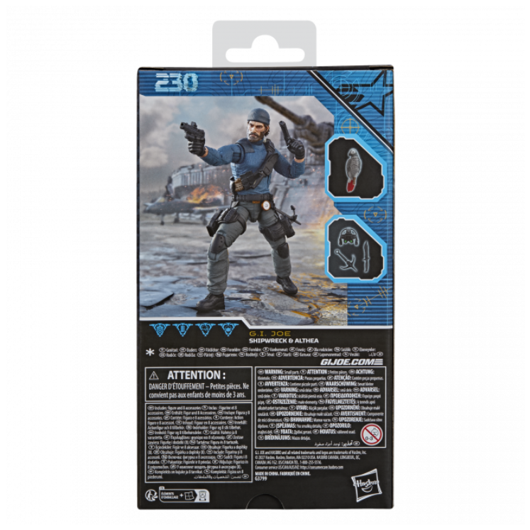 Preorder due Jan 27 - G.I. Joe Classified Series #230, Shipwreck & Althea Action Figure