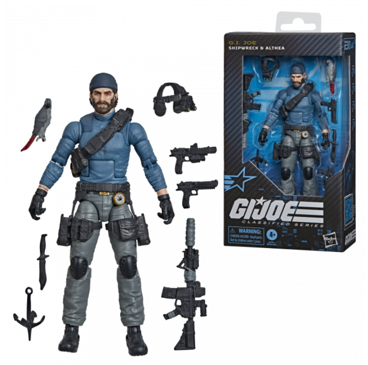 Preorder due Jan 27 - G.I. Joe Classified Series #230, Shipwreck & Althea Action Figure