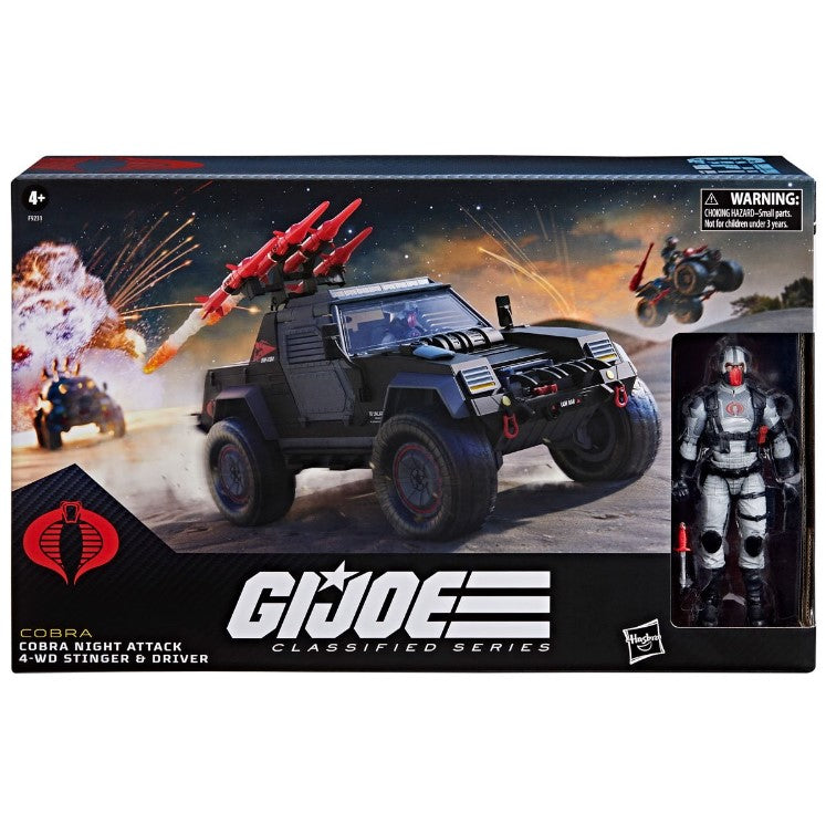 G.I. Joe Classified Series Cobra Stinger and Driver