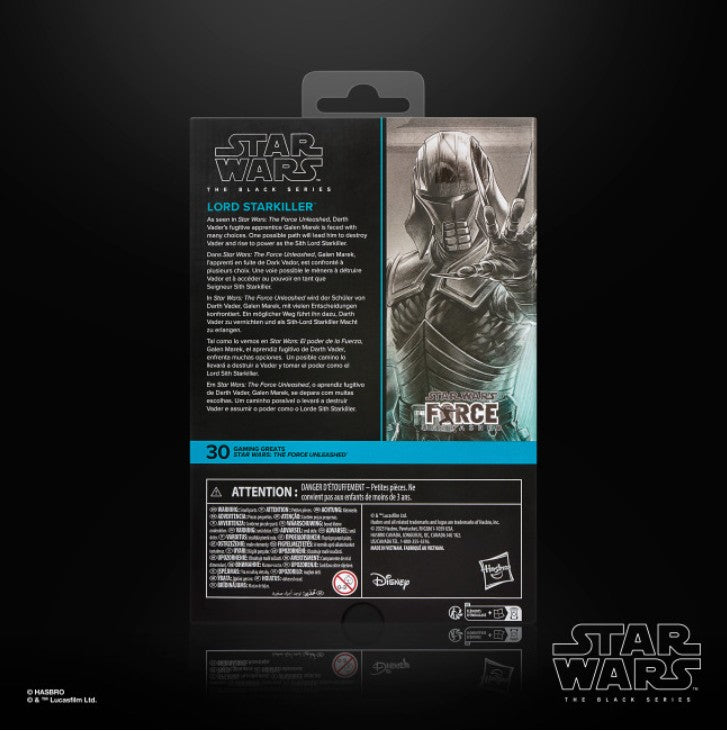 PRE-ORDER for June 2026 - Star Wars The Black Series Lord Starkiller