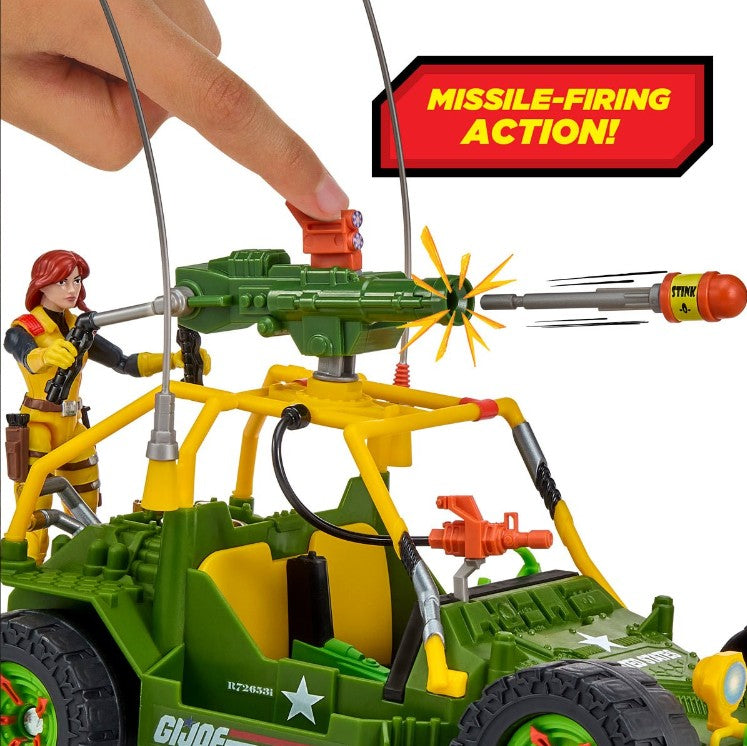 Teenage Mutant Ninja Turtles x G.I. Joe All-Weather and Environment (AWE) Shell-Striker Vehicle with Action Figure