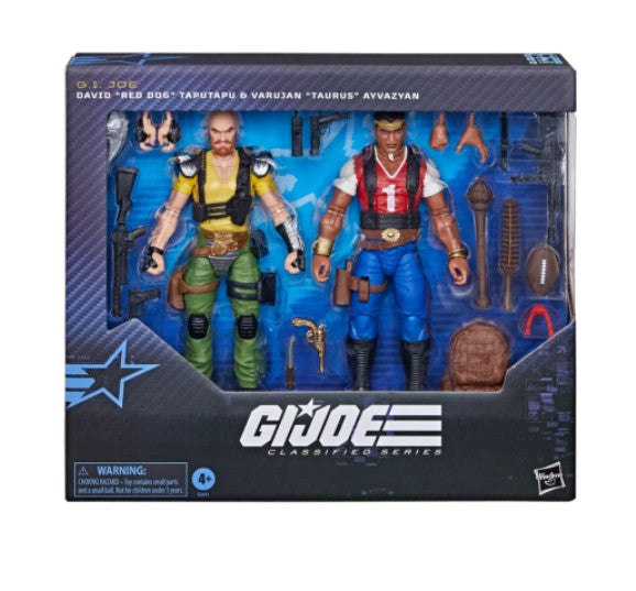 G.I. Joe Classified Series #193, David "Red Dog" Taputapu & Varujan "Taurus" Ayvazyan