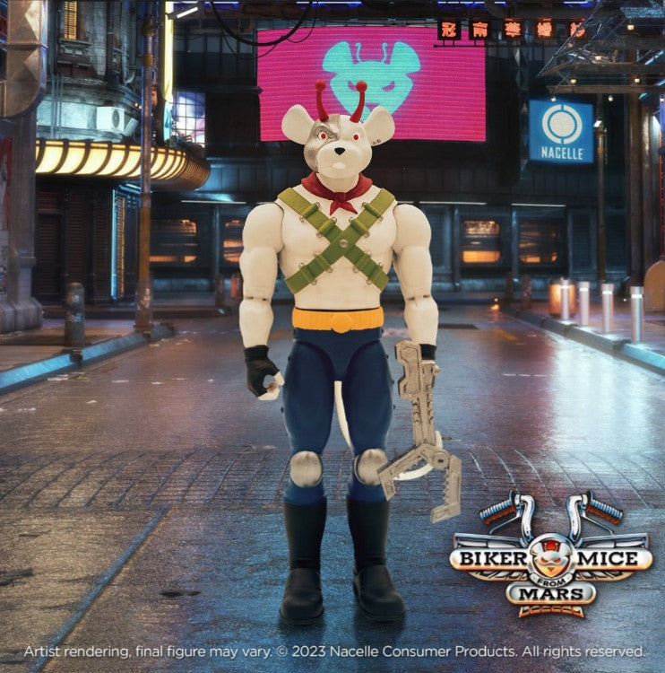 `Message to Preorder - Coming May 24 - Biker Mice from Mars Vinnie 7-Inch Scale Action Figures
