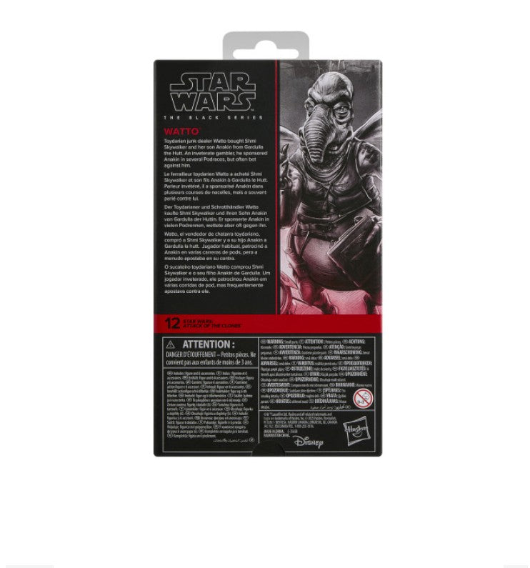 PRE-ORDER for May 2026- Star Wars The Black Series Watto Action Figure