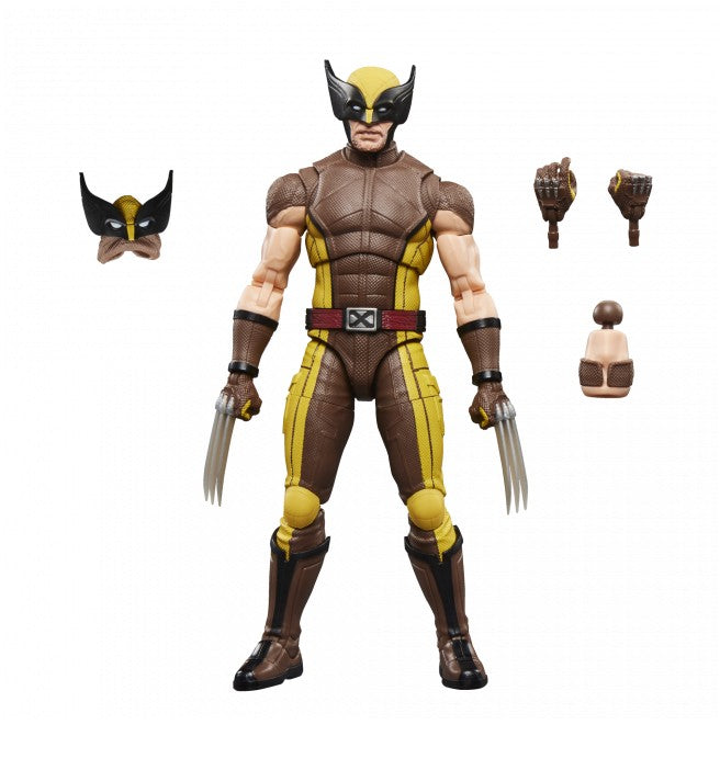 Marvel Legends Series Wolverine (Brown Suit), Movie 6" Action Figure