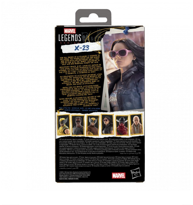 Preorder - April 2026 Marvel Legends Series X-23, Marvel Studios' Deadpool & Wolverine 6" Action Figure