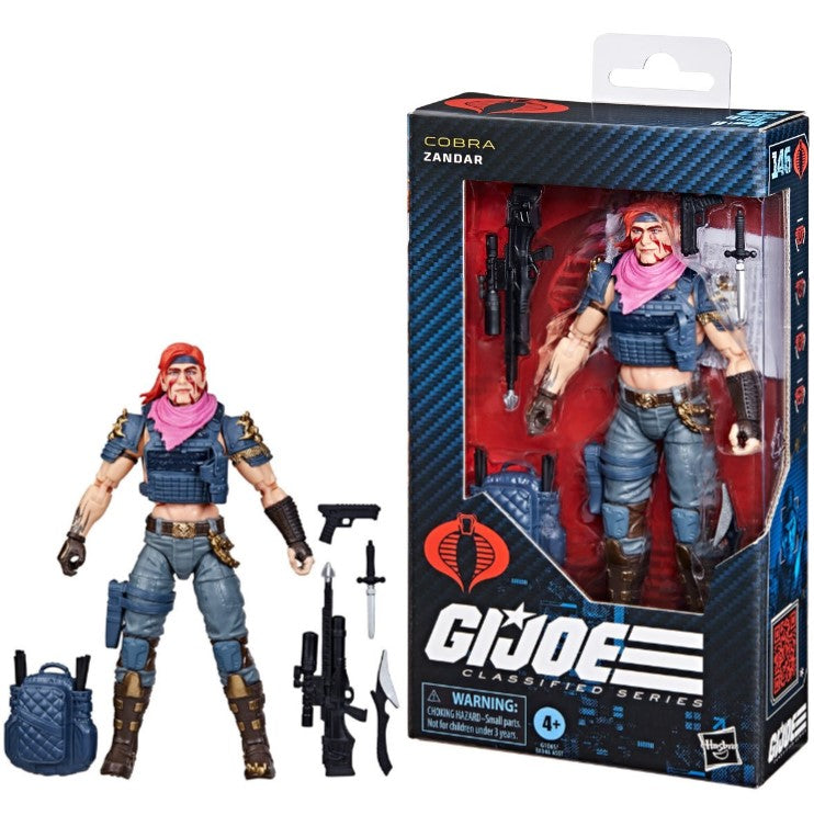 G.I. Joe Classified Series 146 Zandar 6-Inch Action Figure