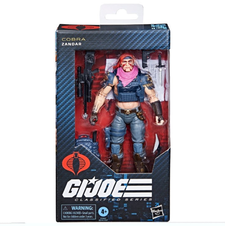 G.I. Joe Classified Series 146 Zandar 6-Inch Action Figure