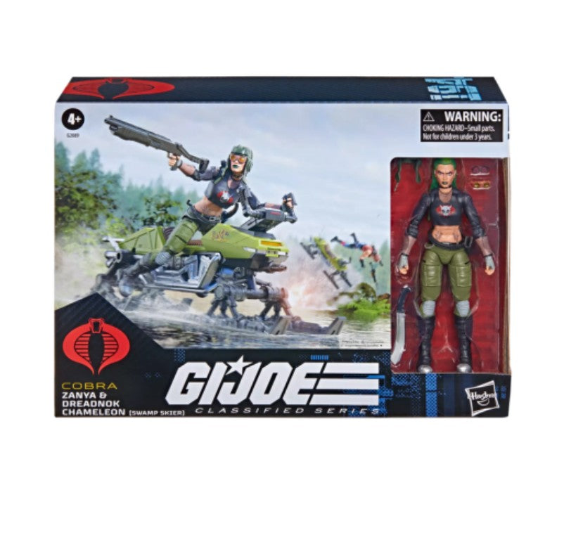 G.I. Joe Classified Series #194, Zanya and Dreadnok Chameleon (Swamp Skier) Vehicle