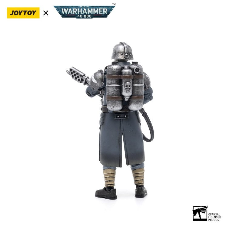 Joy Toy Warhammer 40K Death Korps with Flamer 1:18 Figure