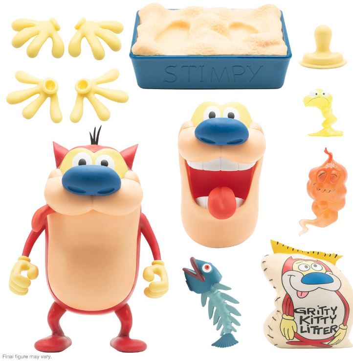 Ren and Stimpy ultimates 7-Inch Stimpy Action Figure