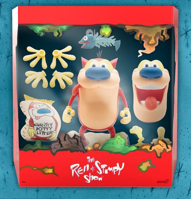 Ren and Stimpy ultimates 7-Inch Stimpy Action Figure