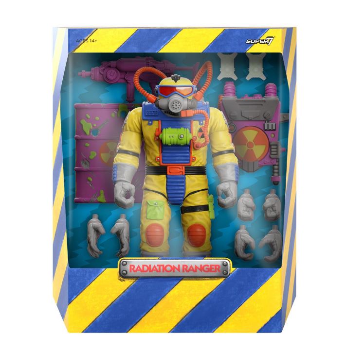 Toxic Crusaders Ultimates Radiation Ranger Action Figure